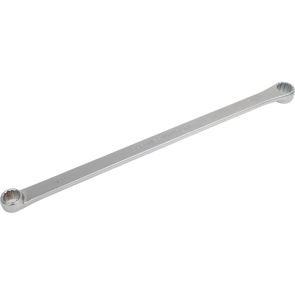 Изображение товара Накидной ключ FORCE 7601417 14х17 мм удлиненный металлический инструмент