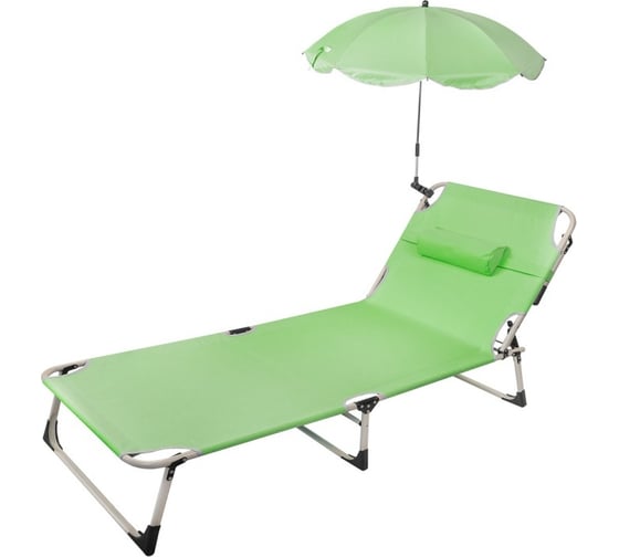 Изображение товара ISMA Шезлонг с зонтиком ISMA-FG-HY-8007Z(56380)