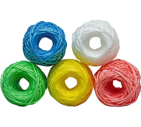 Изображение товара Полипропиленовый шпагат Комус 800 текс, 100 м, евробобина, цвет ассорти 1267422