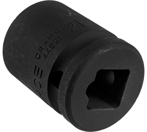 Изображение товара Головка короткая ударная 12-гранная (21 мм; 1/2DR) FORCE 44821