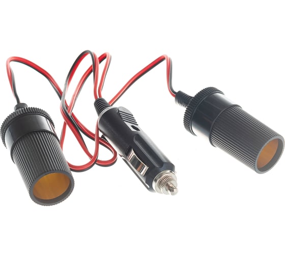 Изображение товара Разветвитель автоприкуривателя 2гн шнур FD-1818 REXANT 16-0222