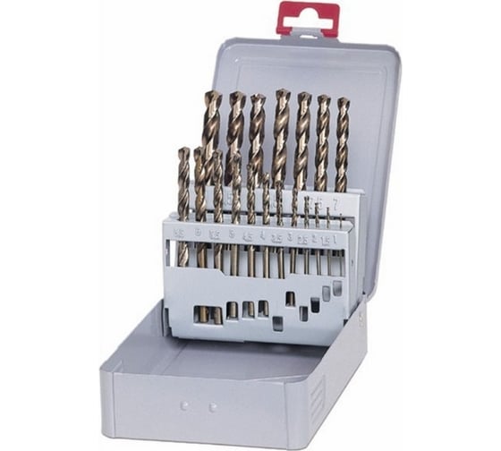 Изображение товара Наборы сверл по металлу кобальтовое, 1,0-13,0 мм, 25 шт. KEIL 307500113