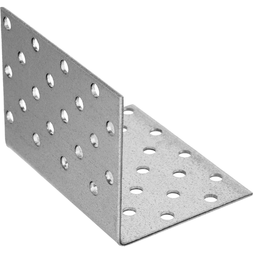 Изображение товара Крепежный равносторонний металлический уголок СИБРТЕХ 2 мм 60x60 мм