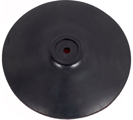 Изображение товара Тарелка опорная резиновая для дрели, на липучке, d=125 мм STAYER MASTER 35740-125