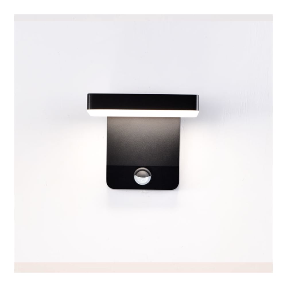 Изображение товара MANTRA Cooper 8477 - настенный уличный светильник, 20 Вт, IP54, черный, теплый белый свет