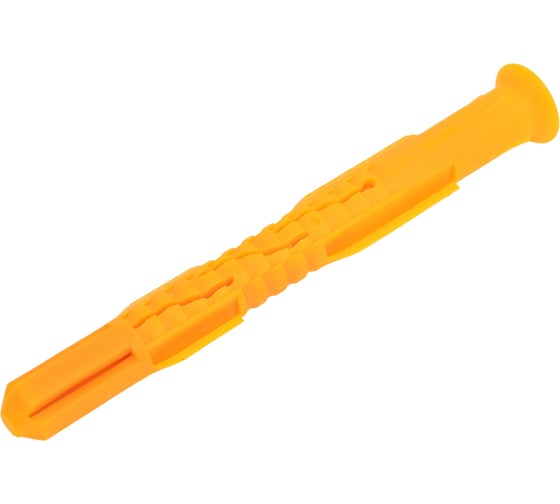 Изображение товара Рамный дюбель КРЕП-КОМП без шурупа, 10x100, потайной, полипропилен, под м6, 50 шт. дрп10100