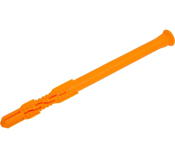 Изображение товара Рамный дюбель КРЕП-КОМП без шурупа, 12x200, потайной, полипропилен, под м8, 50 шт. дрп12200