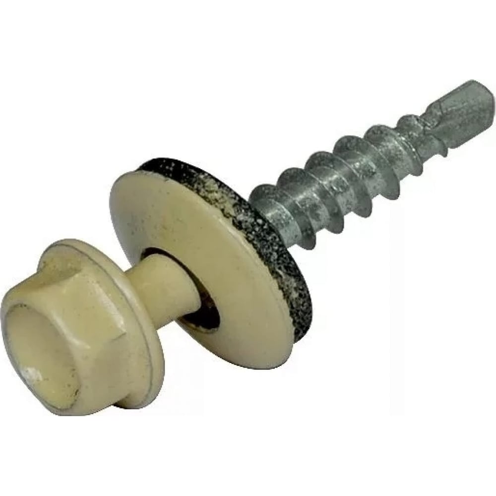 Изображение товара Кровельный саморез КРЕП-КОМП 4,8x70 RAL1015 1500 шт