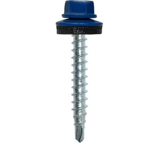 Изображение товара Кровельный саморез КРЕП-КОМП 4,8x70, RAL5005, насыщенный синий, 1500 шт. ск705005к