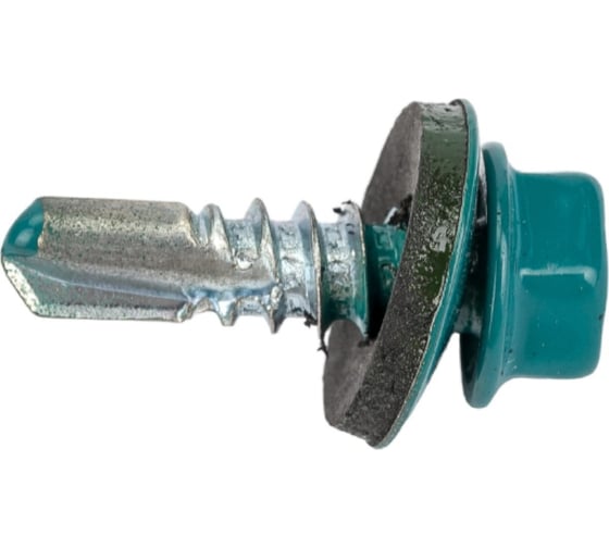 Изображение товара Кровельный саморез КРЕП-КОМП 4,8x19, RAL5021, синяя вода, 4500 шт. ск48195021к