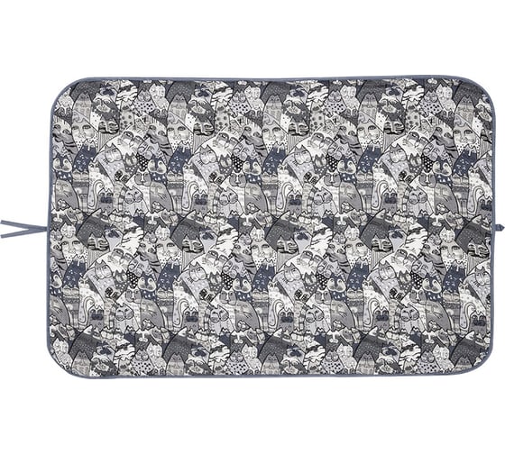 Изображение товара Коврик для глажки Рыжий кот 110x75 см, цвет в ассортименте 312529