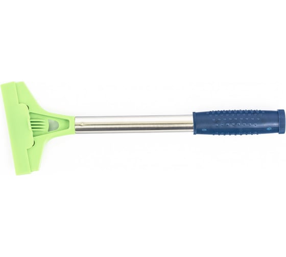 Изображение товара Скребок, фиксированное лезвие 100мм металлич, обрезиненная ручка, 250мм СИБРТЕХ 79541