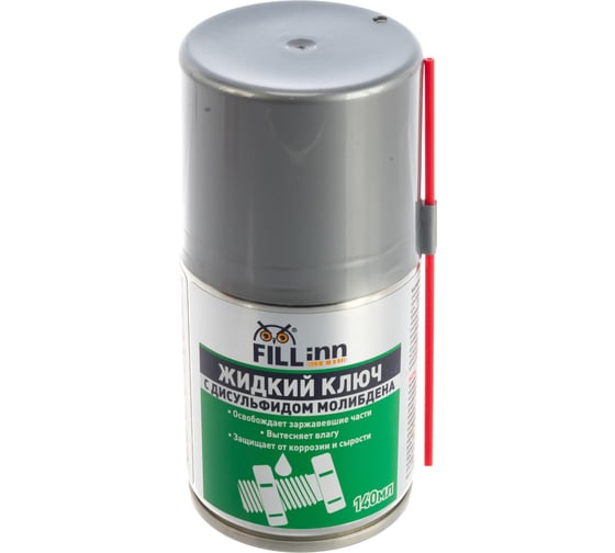 Изображение товара Жидкий ключ с дисульфидом молибдена Fill Inn FL119 140 мл, аэрозоль 71119