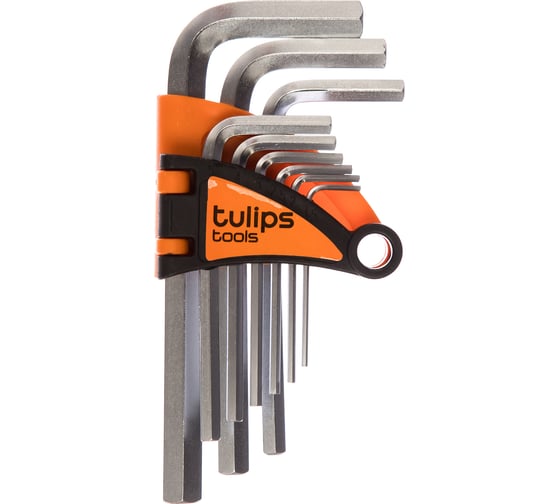 Изображение товара Набор коротких 6-гранных ключей Tulips tools IK12-956