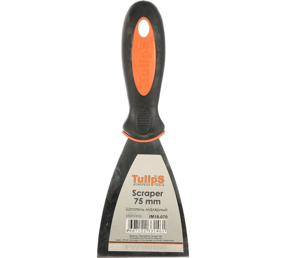 Изображение товара Шпатель малярный 75 мм Tulips tools IM18-070