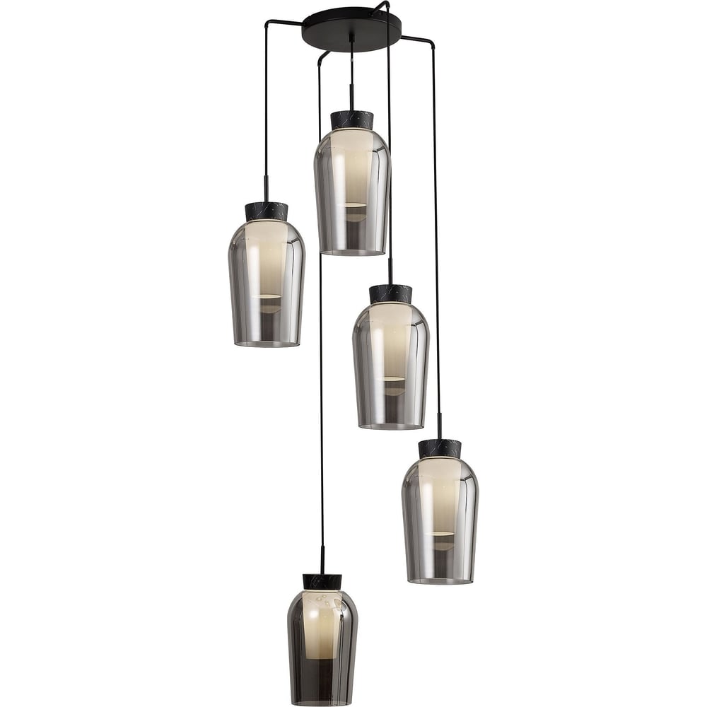 Изображение товара Подвесная люстра MANTRA Nora 8283 с 5 плафонами и современным дизайном