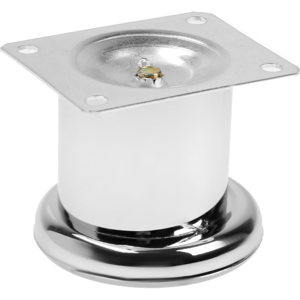 Изображение товара Мебельная опора ТУНДРА OM001CR 50x60 мм хром металлическая регулируемая