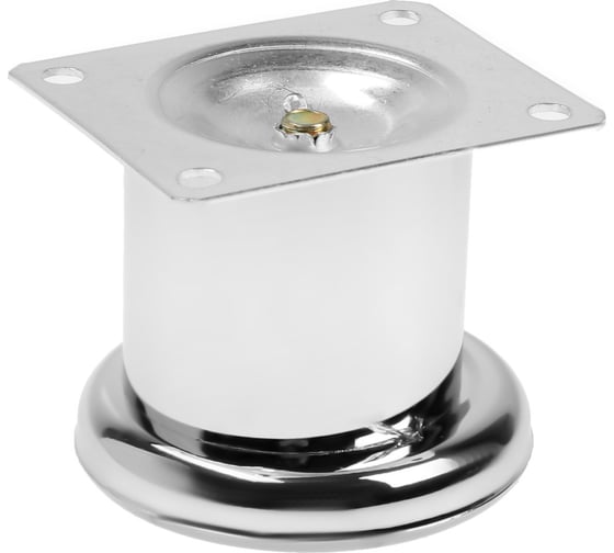 Изображение товара Мебельная опора ТУНДРА OM001CR 50x60 мм, цвет хром 9371390