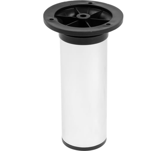 Изображение товара Опора ТУНДРА регулируемая OR001CR d=50 мм, H=150 мм, цвет хром 9371411