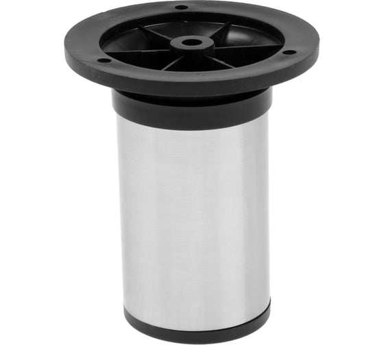 Изображение товара Опора ТУНДРА регулируемая OR001NI d=50 мм, H=100 мм, сатиновый никель 9371405