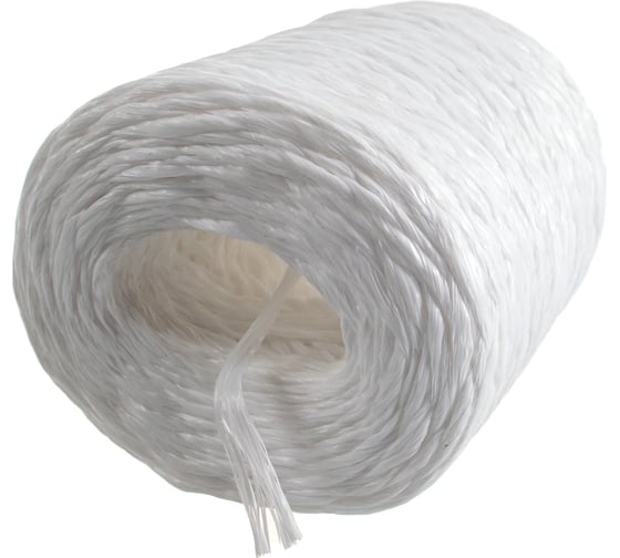 Изображение товара Полипропиленовый шпагат РемоКолор белый 1000 текс, 250 м 51-5-250