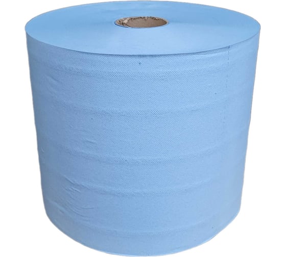 Изображение товара Протирочный материал R2R цвет голубой, 2-х сл., 24 см, 330м, 1000 л в рулоне, упаковка 2 рулона КСМ-24