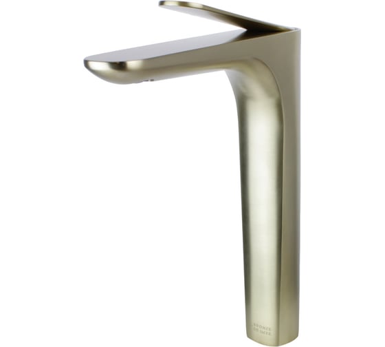 Изображение товара Смеситель на раковину Bronze de Luxe ICON высокий, матовое золото 2041CG