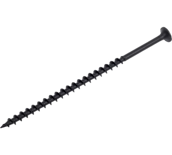 Изображение товара Саморез Качественный КРЕПЕЖ 4,8х 89 потай, крупная резьба, 80 штук 0200379 КЧ