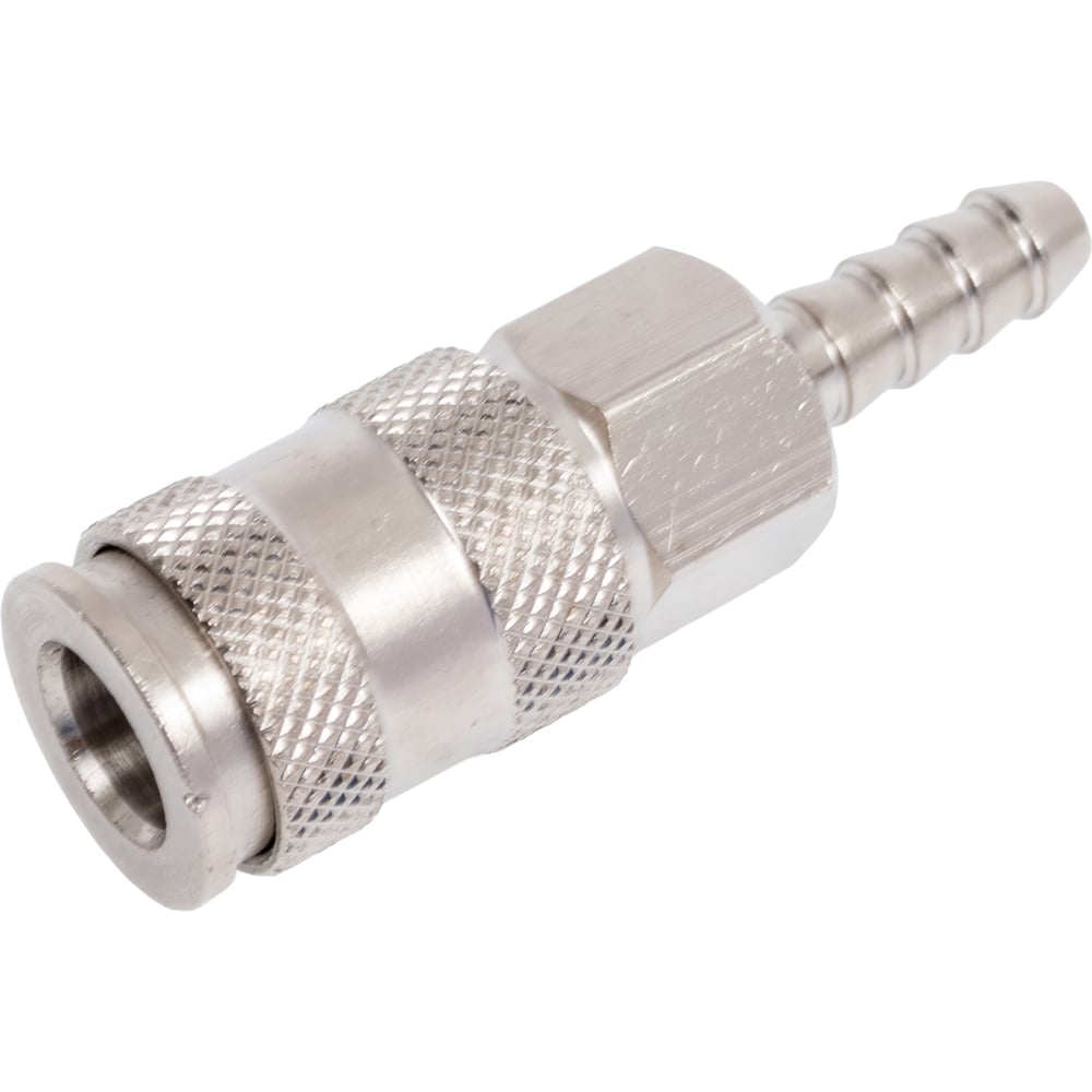 Изображение товара Быстросъемный штуцер мамин 8 мм AIST 90991125-1 для шлангов никелированная латунь