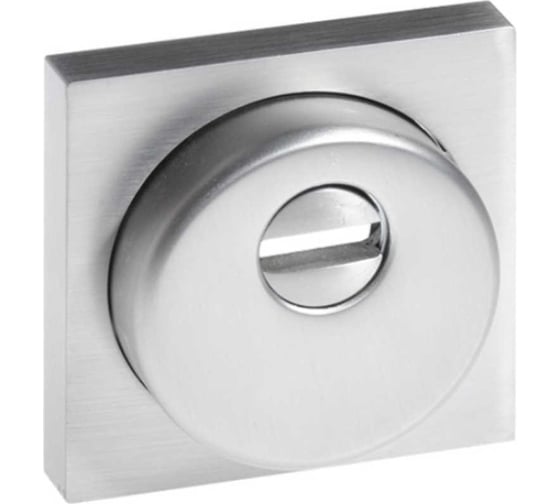 Изображение товара Врезная защитная броненакладка Doorlock DL PRO6225S MBSN матовый никель, квадратная розетка HRC50 73382