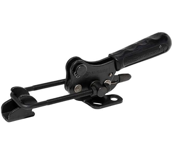 Изображение товара Натяжная защелка KUKAMET чёрная с фиксатором, усилие 815 кг B311-4-L