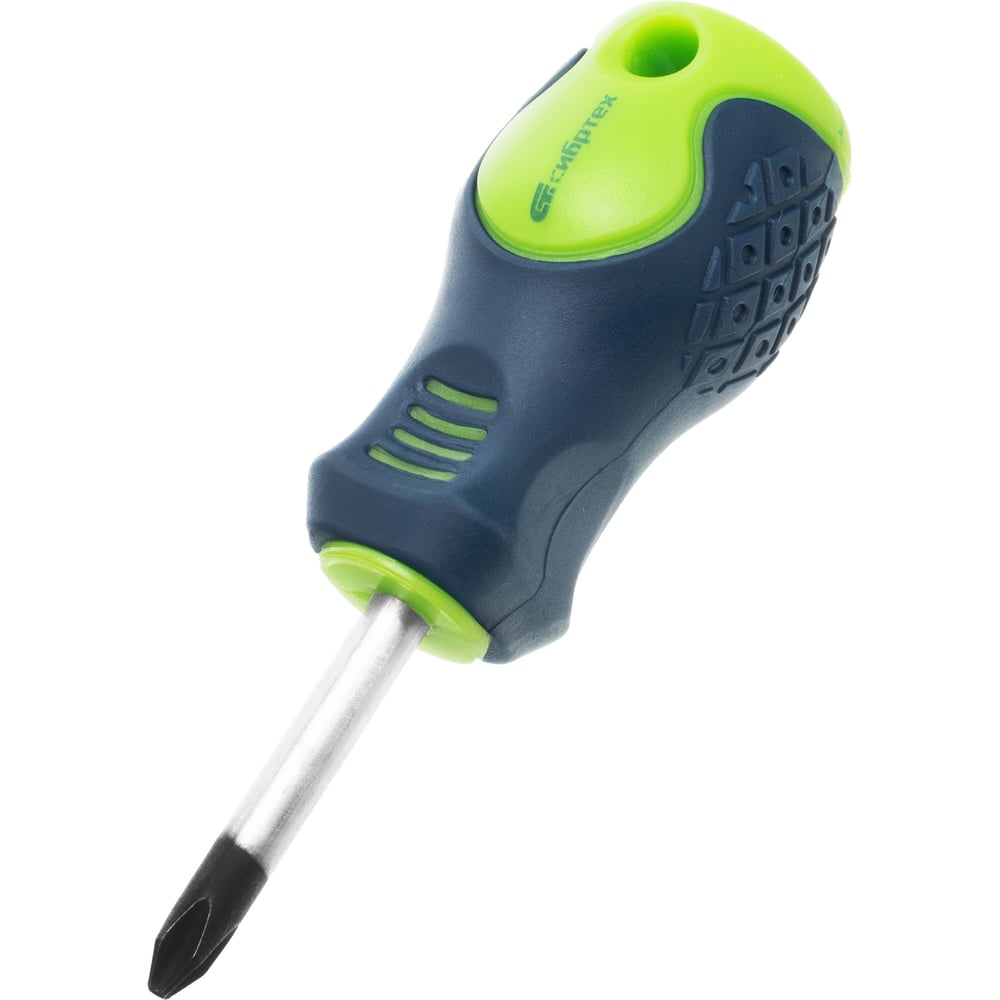 Изображение товара Отвертка СИБРТЕХ PH2 х 38 мм с двухкомпонентной рукояткой