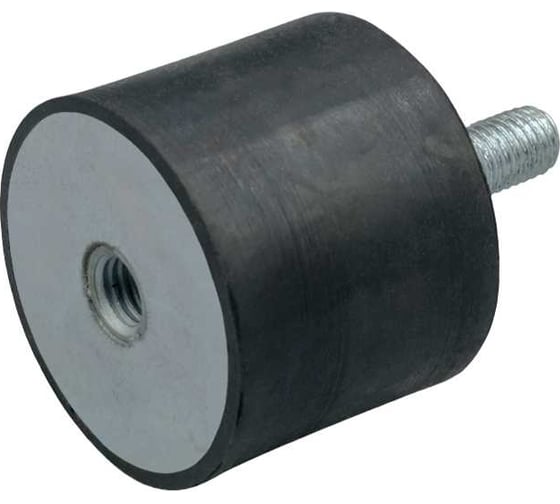 Изображение товара Виброизолятор с наружной и внутренней резьбой Алтервиа M6x18 до 27 кг A00006.16002002006