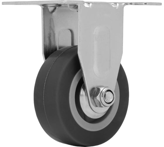 Изображение товара Колесо неповоротное d-50мм крепление платформенное СИБРТЕХ 68707