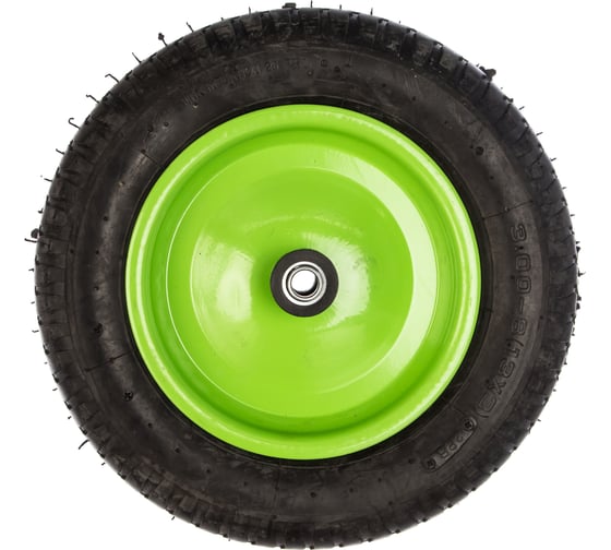 Изображение товара Колесо пневматическое 3,00-8, длина оси 90 мм ,подшипник 16 мм СИБРТЕХ 68971