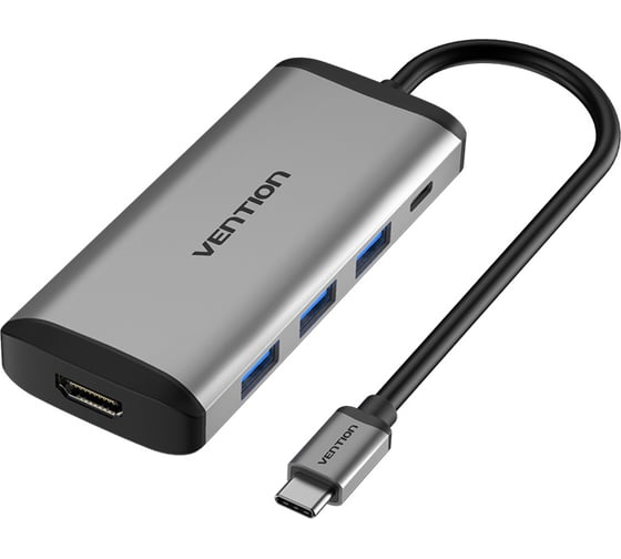 Изображение товара Мультифункциональный хаб VENTION USB Type C 5 в 1, шт. CNBHB