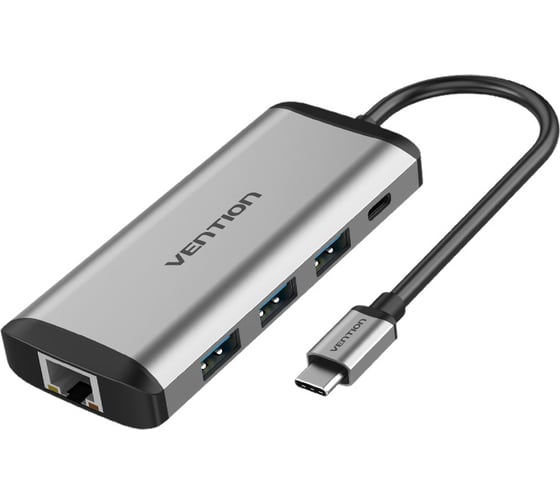 Изображение товара Мультифункциональный хаб VENTION USB Type C 9 в 1, шт. THAHB