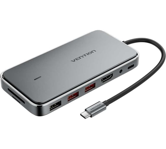 Изображение товара Мультифункциональный хаб VENTION USB Type C 9 в 1, шт. TPYBB