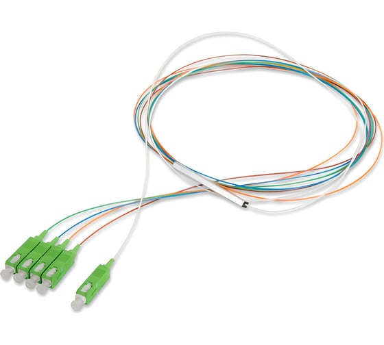 Изображение товара Разветвитель Netlink Ро1-4 plc 0,9mm 1m sc-apc (миникорпус) УТ000001166