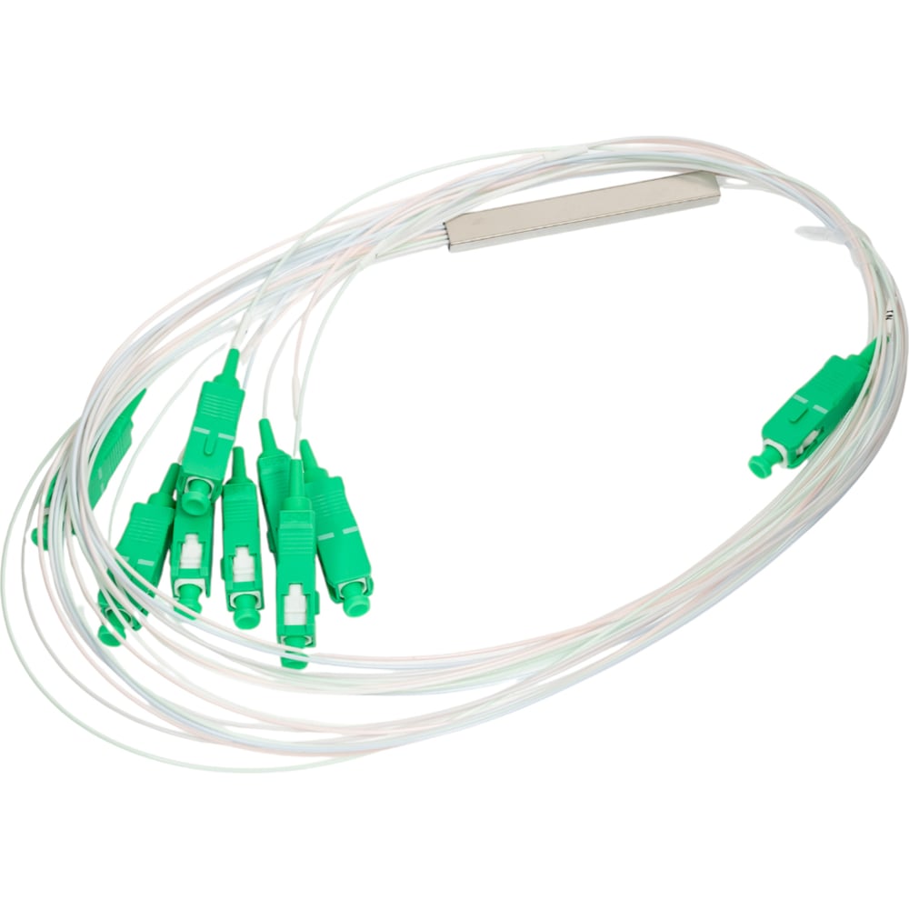 Изображение товара Разветвитель Netlink Ро1-8 plc 0,9mm 1m sc-apc (миникорпус)