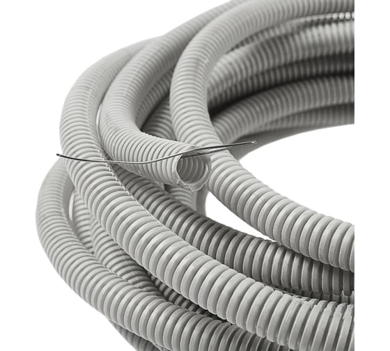 Изображение товара Гофрированная труба Netlink пвх с зондом d 16 (100 метров) 00000000298