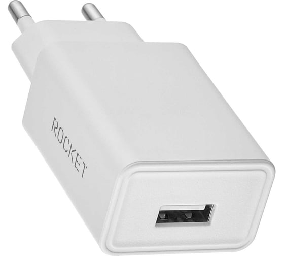 Изображение товара Сетевое зарядное устройство ROCKET Base 10,5W, USB-A RWC501WH10BS-A