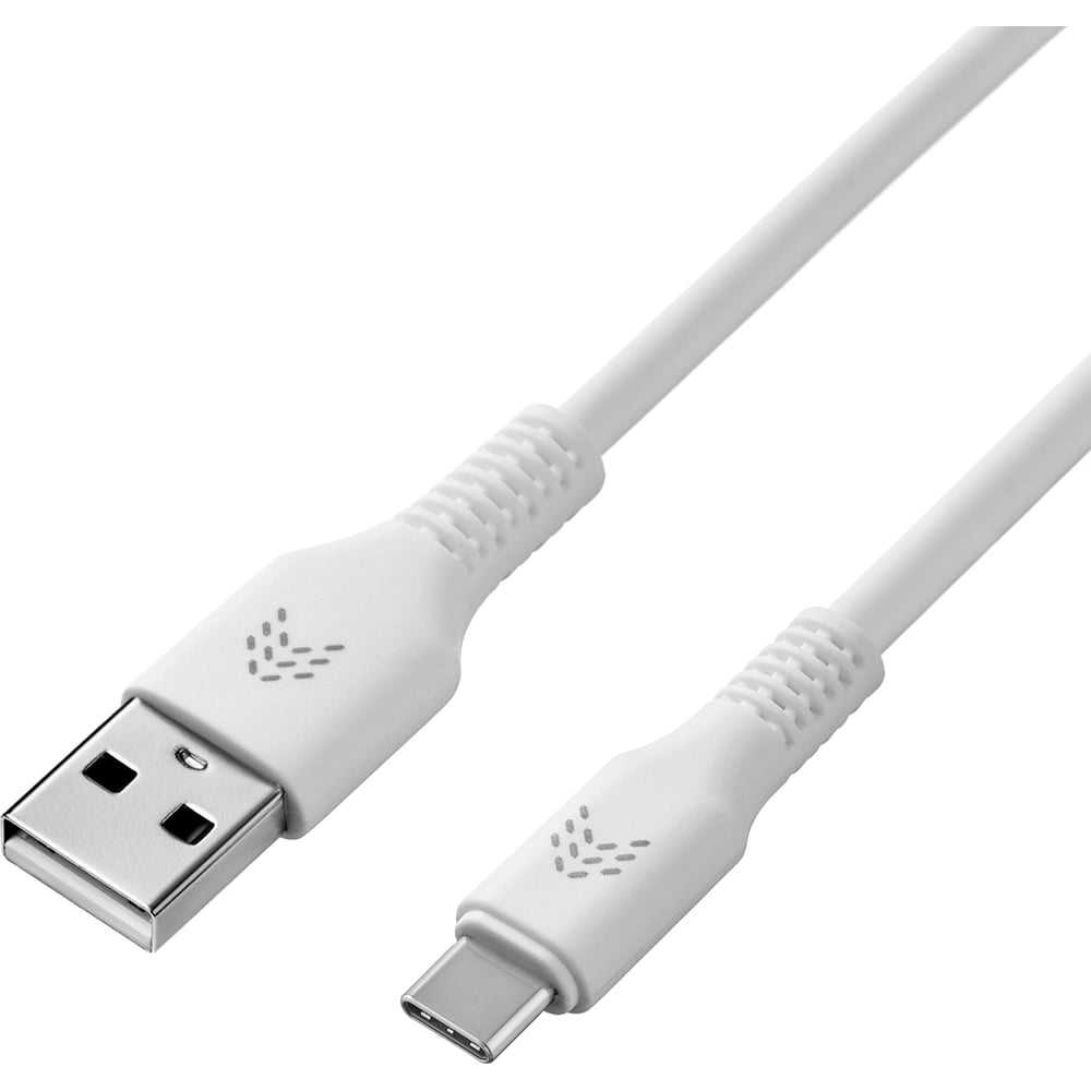 Изображение товара Зарядный кабель ROCKET Flex USB-A,USB-C 1м, оплетка TPE RDC508WH01FL-AC