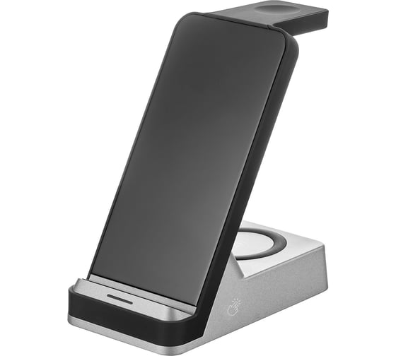 Изображение товара Беспроводное зарядное устройство ROCKET 3-в-1 Stand, мощность 30W max RWL502BL30ST-AD