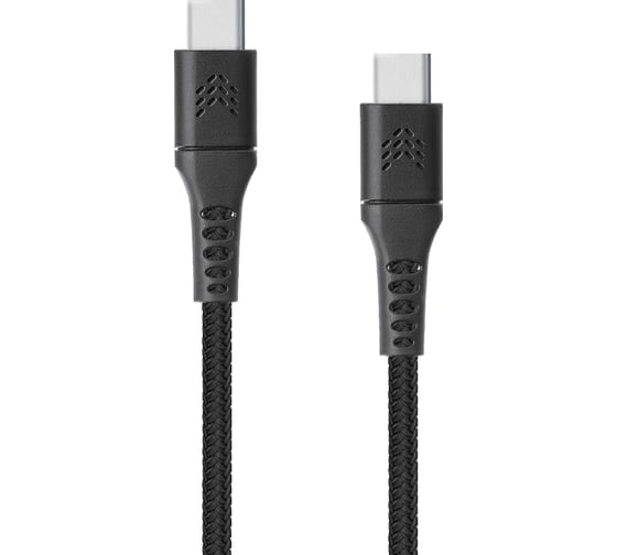 Изображение товара Зарядный кабель ROCKET RDC512BL01CT-CС Contact TPE USB-C,USB-C 1 м, цвет черный RDC512BL01CT-CC