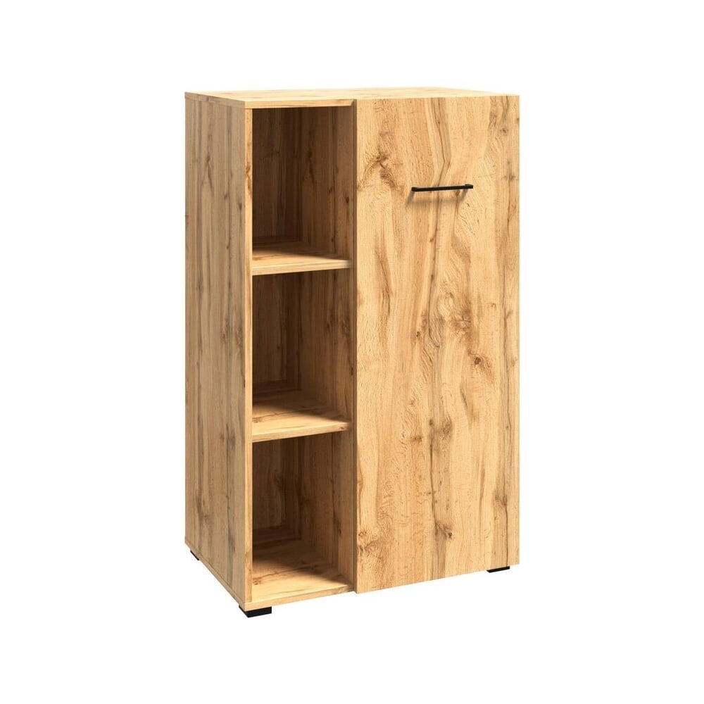 Изображение товара Шкаф Комус in homeoffice полузакрытый дуб натуральный 644x416x1062 мм