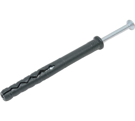 Изображение товара Дюбель-гвоздь Крепежная техника 10х100 мм, потайной бортик 25 шт. 470830 БК