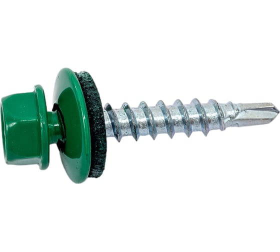 Изображение товара Кровельный саморез крепежная техника зеленая мята 250 шт 420232 БК