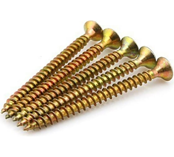 Изображение товара Шуруп крепежная техника жёлтый 1000 шт 431338 БК