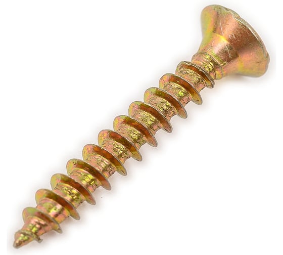 Изображение товара Шуруп крепежная техника жёлтый цинк 1000 шт 431320 БК